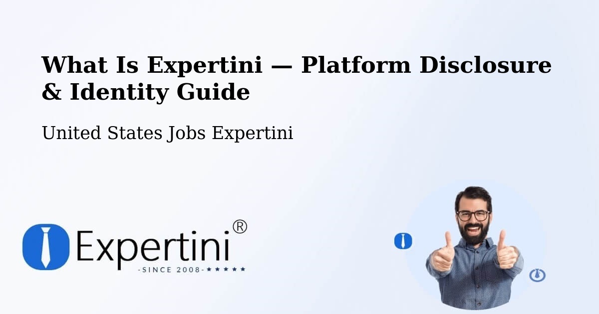 What Is Expertini — Platform Disclosure & Identity Guide – Natick